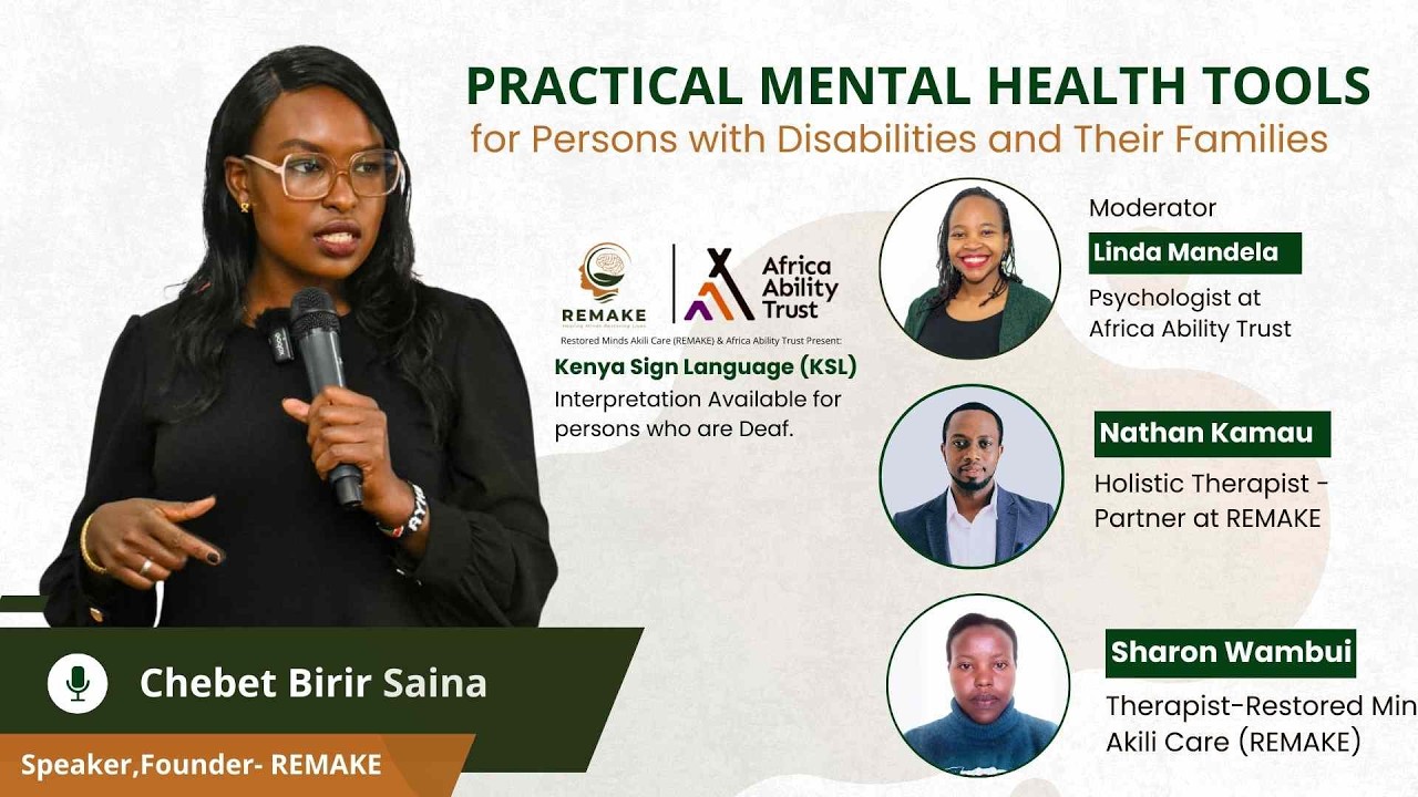 Practical Mental Health Tools for Persons with Disabilities and Their Families