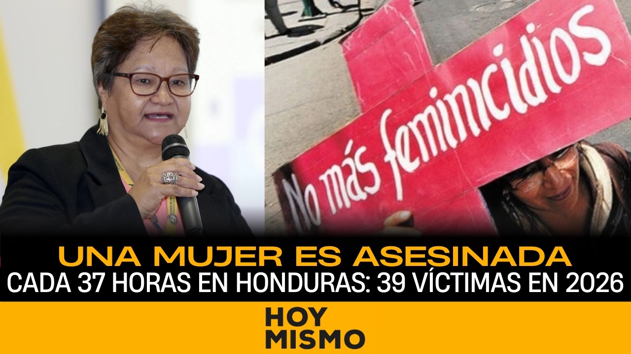 Una mujer es asesinada cada 37 horas en Honduras: 39 víctimas en 2026.: 39 víctimas en 2026.