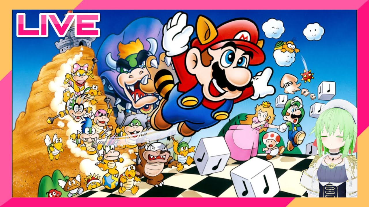 スーパーマリオ３をやるぞ(/・ω・)/