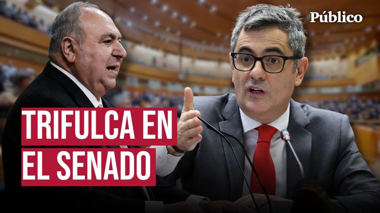 Encontronazo bronco entre F&Eacute;LIX BOLA&Ntilde;OS y VICENTE TIRADO (PP): 