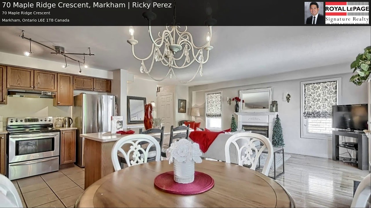 70 Maple Ridge Crescent, Markham | Ricky Perez