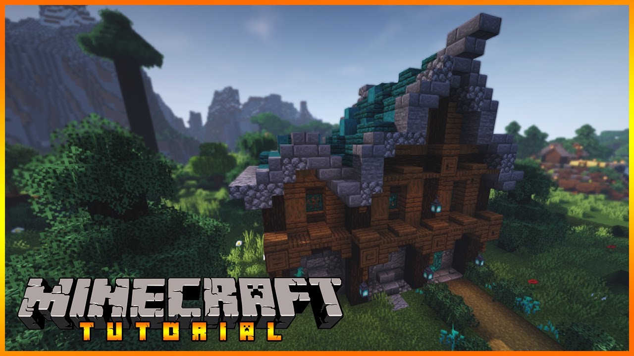 Minecraft Fantasy / Medieval House Build  | Tutorial ► 1.16.3