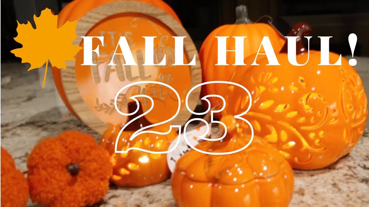 🍁FALL HAUL! Target, Hobby Lobby, HomeGoods,  & Joann!🍁