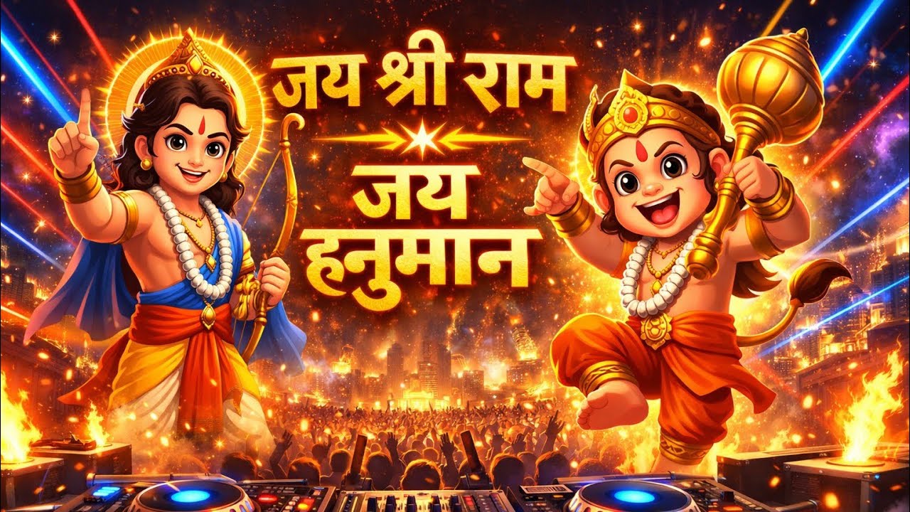 जय श्री राम | जय हनुमान | Full 2–3 Min DJ Aarti Remix