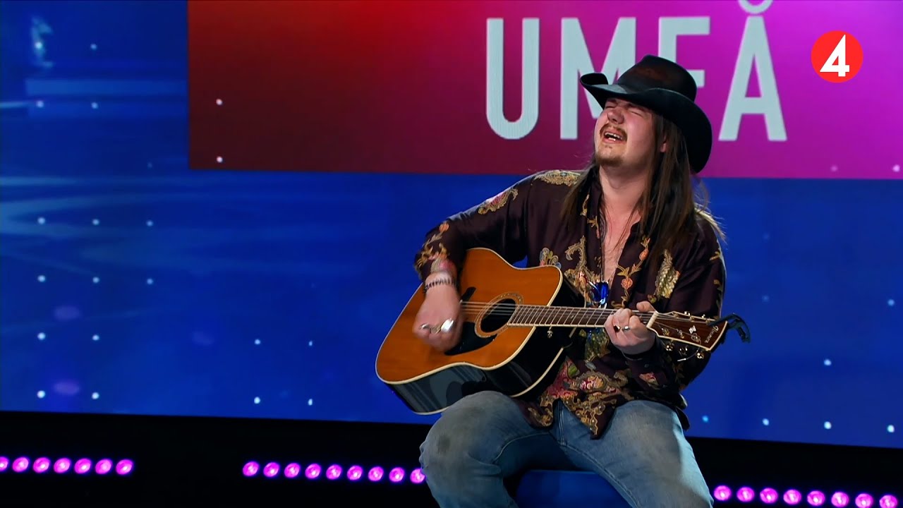 Fredrik Lundman under sin audition: 