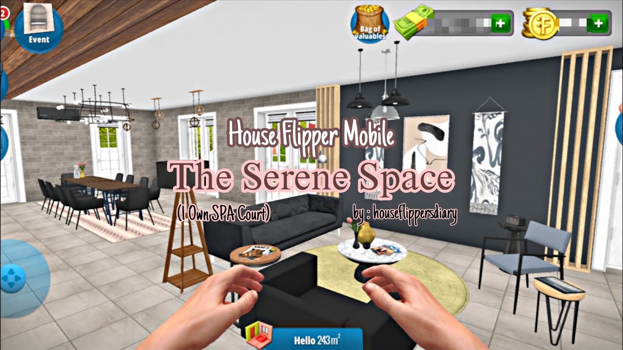 House Flipper Mobile | The Serene Space | 1 Own SPA Court | 🇮🇩 Jl. SPA Milik Sendiri 1