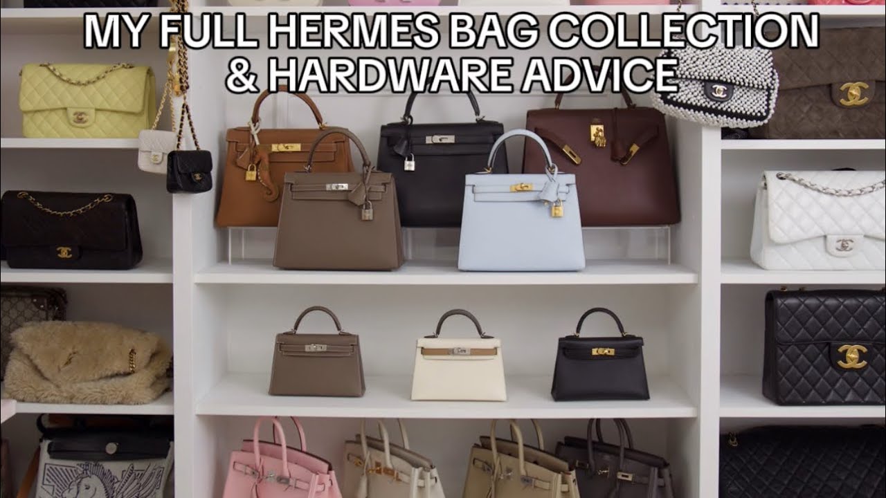 Полная коллекция сумок Hermès и советы по выбору фурнитуры | Как я сочетаю украшения с фурнитурой...