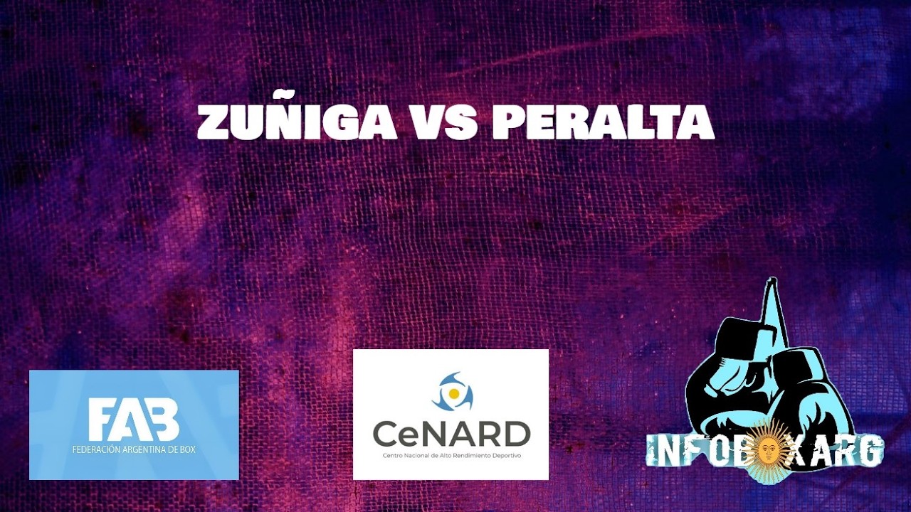 CRISTIAN ZU&Ntilde;IGA VS NICOLAS PERALTA, FEDERACI&Oacute;N ARGENTINA DE BOX, 6/3/2026.
