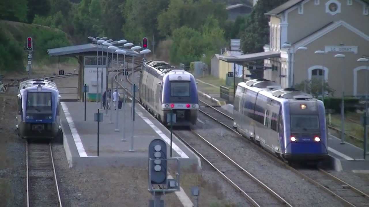 En gare de Le Dorat (87)