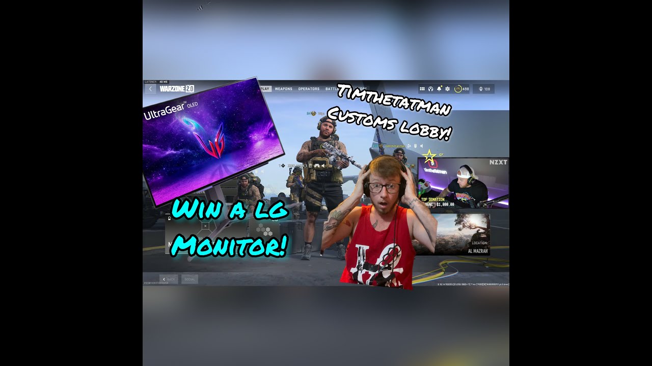 TIMTHETATMAN EPIC CUSTOMS LOBBY: YOU CAN WIN A MONITOR!