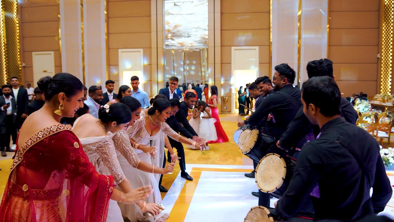 Drummers VS Bridsmaids | Sasindu & Semini Wedding day | fadedcinematicsl