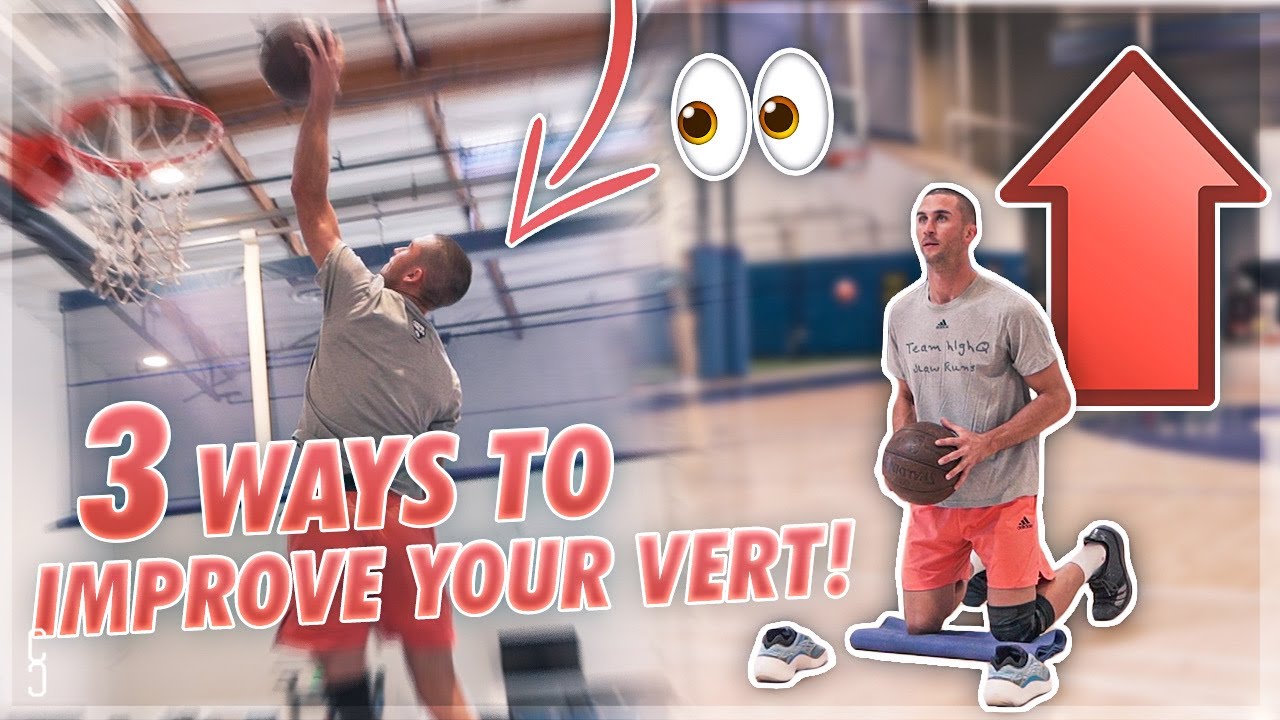 3 Ways To Increase Your Vertical! 🔥 | Jordan Lawley Basketball