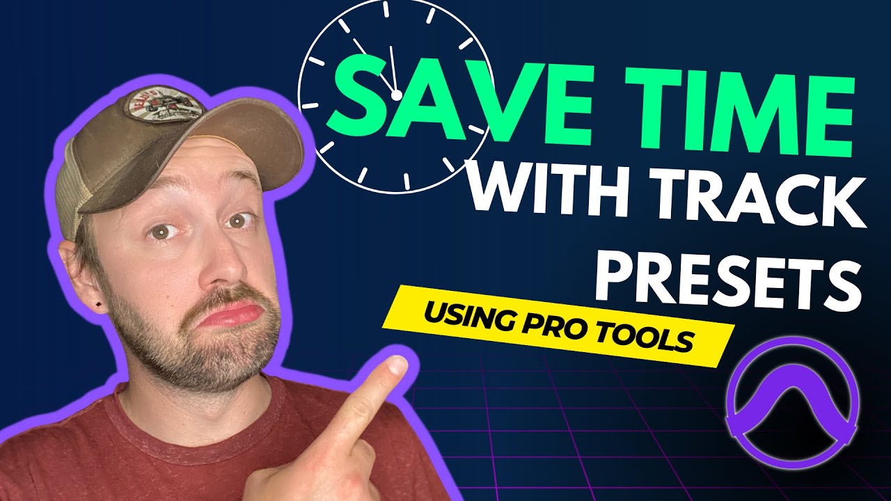 STOP WASTING TIME! Use TRACK PRESETS in Pro Tools 🔥
