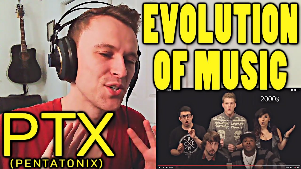 ЭТО ДИКО!!! ~ PENTATONIX (PTX) - Эволюция музыки ~ [РЕАКЦИЯ!]