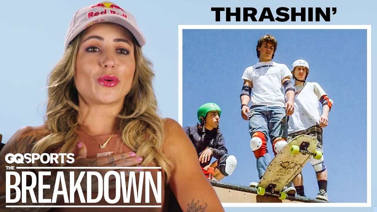 Pro Skateboarder Leticia Bufoni Breaks Down Skateboarding in Movies & TV | GQ Sports
