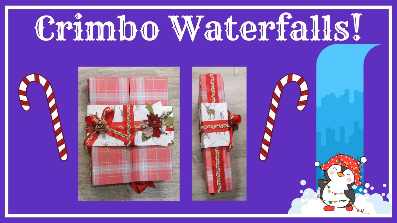 Dovecraft Festive Wonder  |  MINI ALBUM SHARE  |  Triple waterfall!