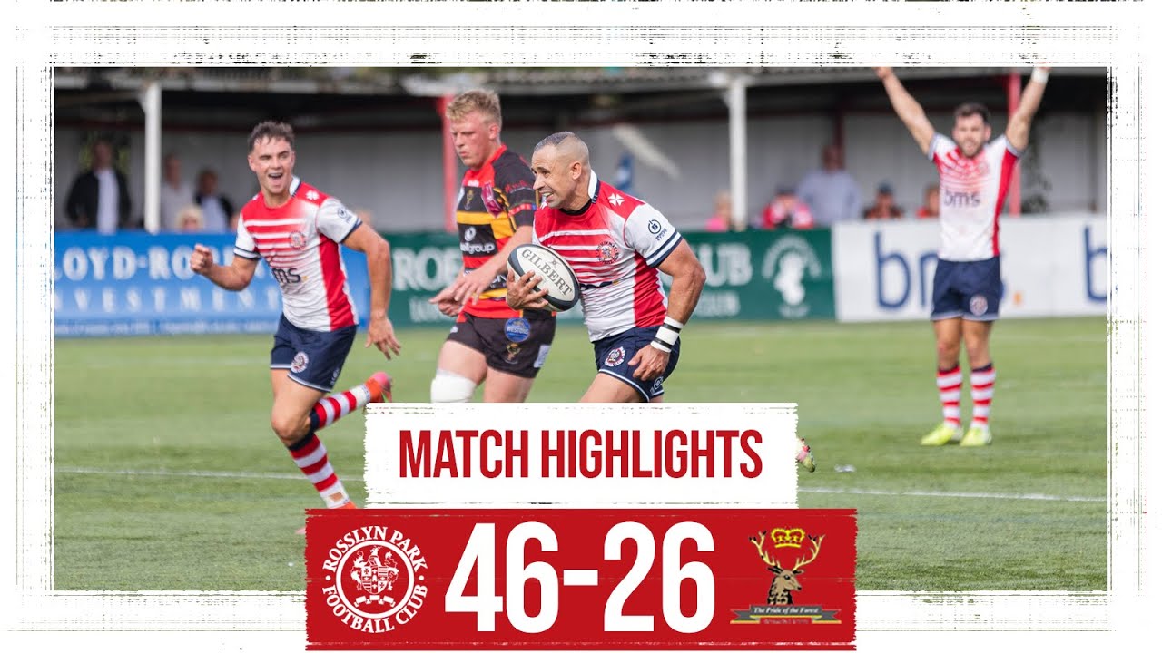 🏉 Match Highlights | Rosslyn Park vs Cinderford