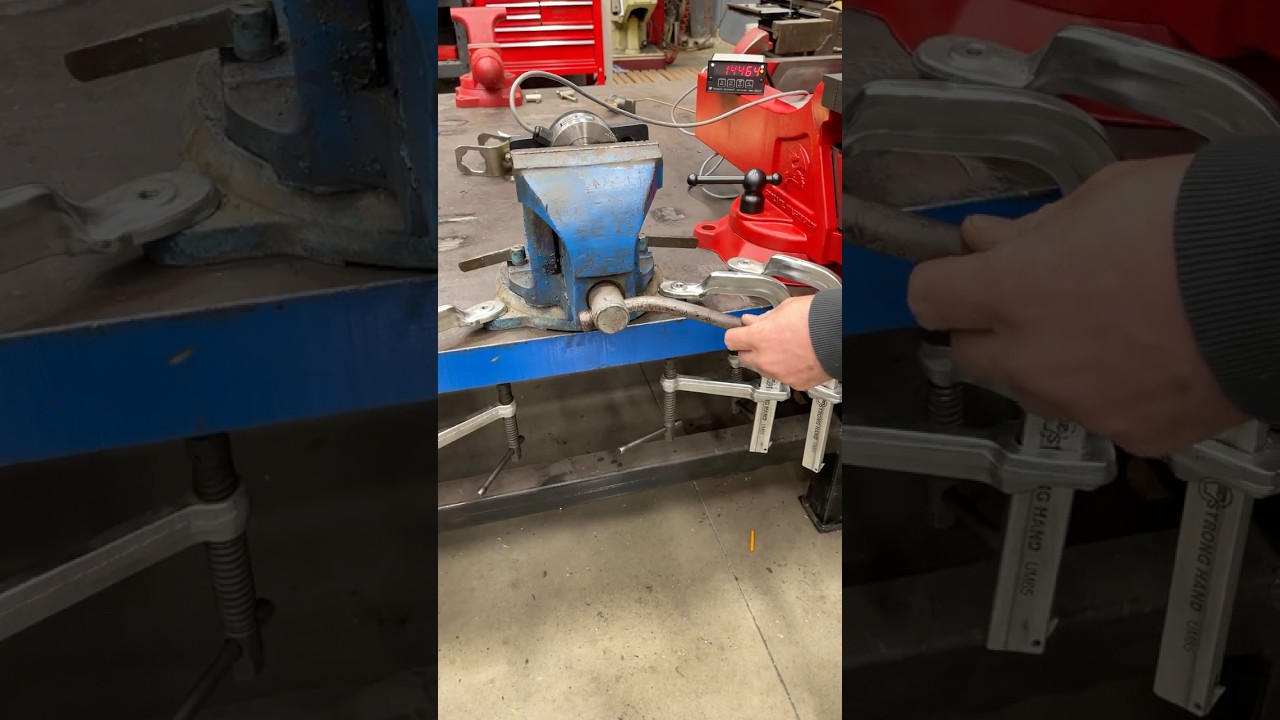 How Much Force Does It Take to Bend a Vise Handle?