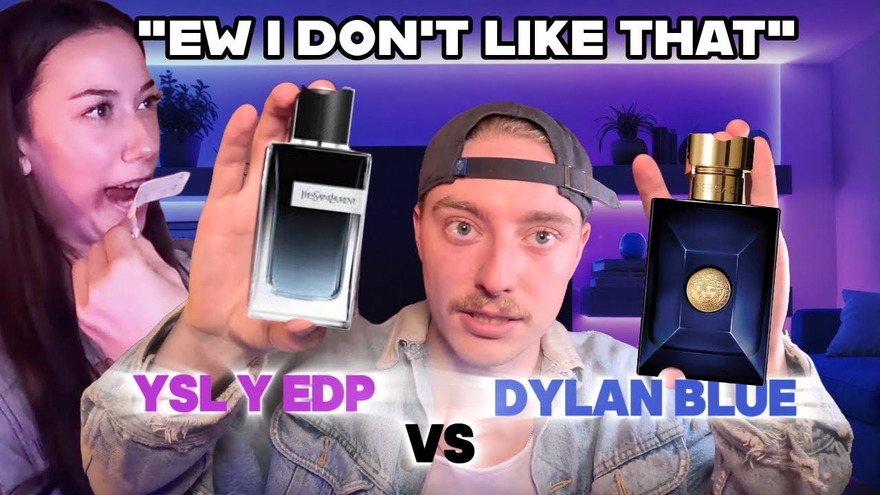 YSL Y EDP vs VERSACE DYLAN BLUE ( Girls Opinion Fragrance Battle 2024 )
