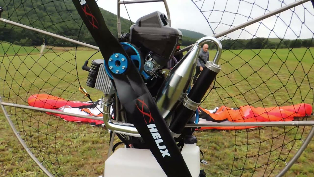 Jon estrena Paramotor.