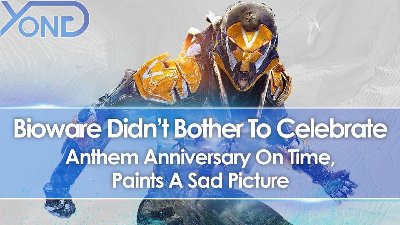 Bioware Didn't Bother To Celebrate Anthem Anniversary On Time