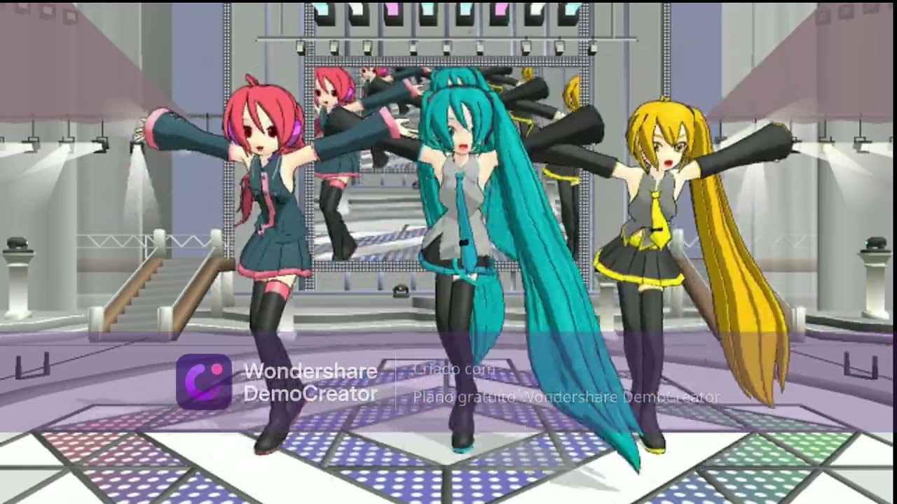 [MMD] Triple Baka Nyan Nyan Dance
