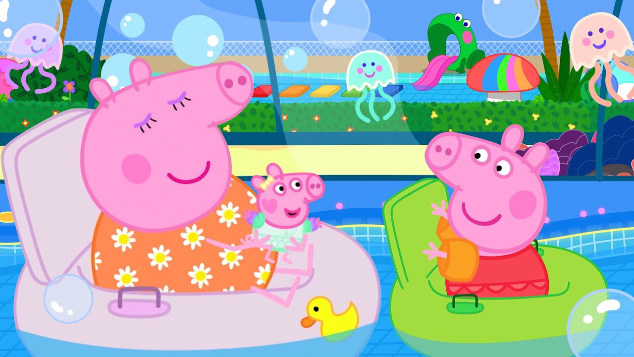 Peppa Pig Tales 2025 🛝 Evie's Lazy River Ride 💦 Waterpark FUN! BRAND NEW Peppa Pig Episodes