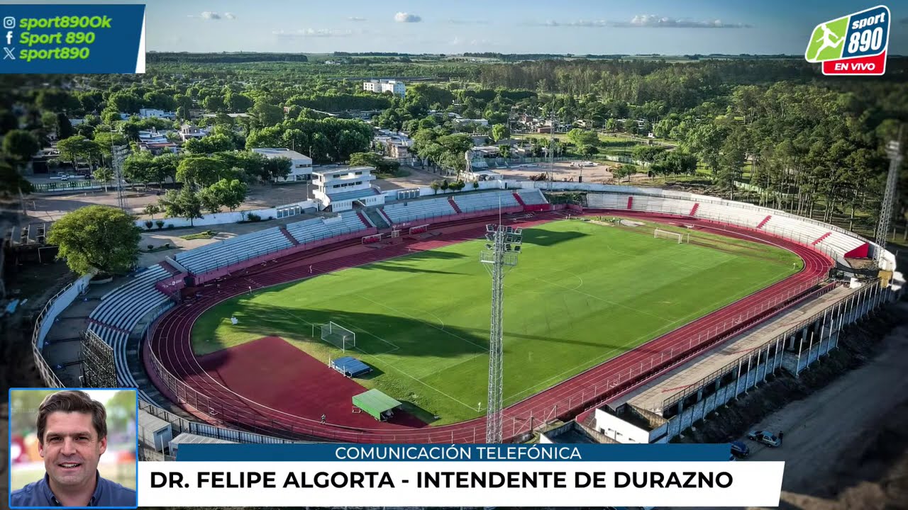 PROGRESO VS NACIONAL EN EL LANDONI: FELIPE ALGORTA, INTENDENTE DE DURAZNO, EN QUIERO FÚTBOL