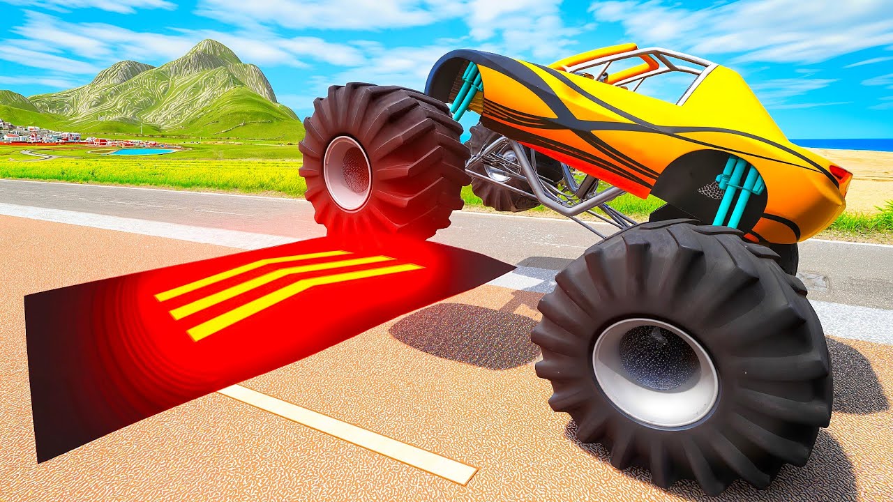 Instant 808 MPH Blast: Which BeamNG Car Survives the Farthest?! #19