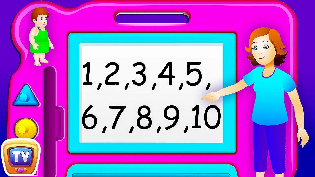 ChuChu TV Numbers Song - NEW Short Version - Number Rhymes For Children