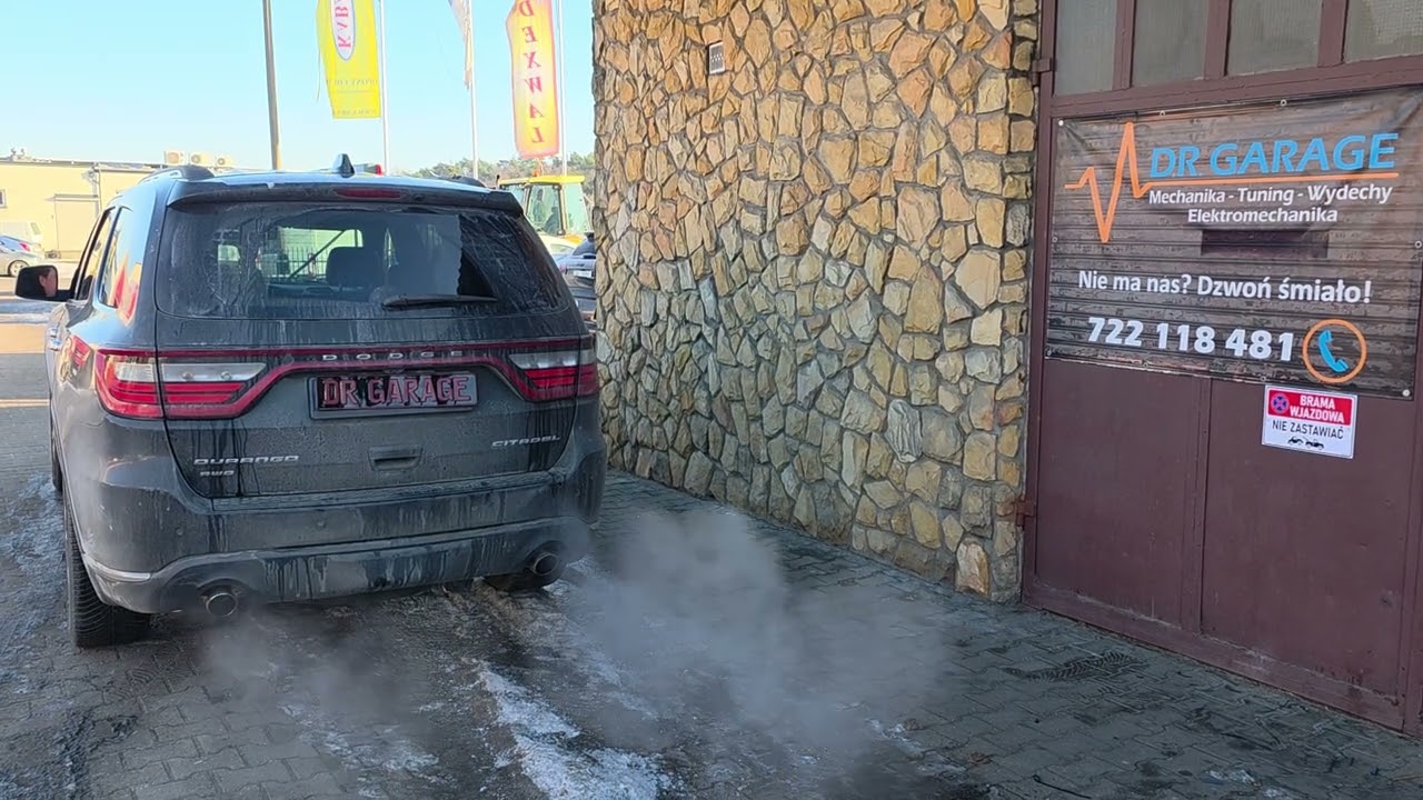 Dodge Durango 5.7 HEMI wydech aktywny (active exhaust) by DR Garage