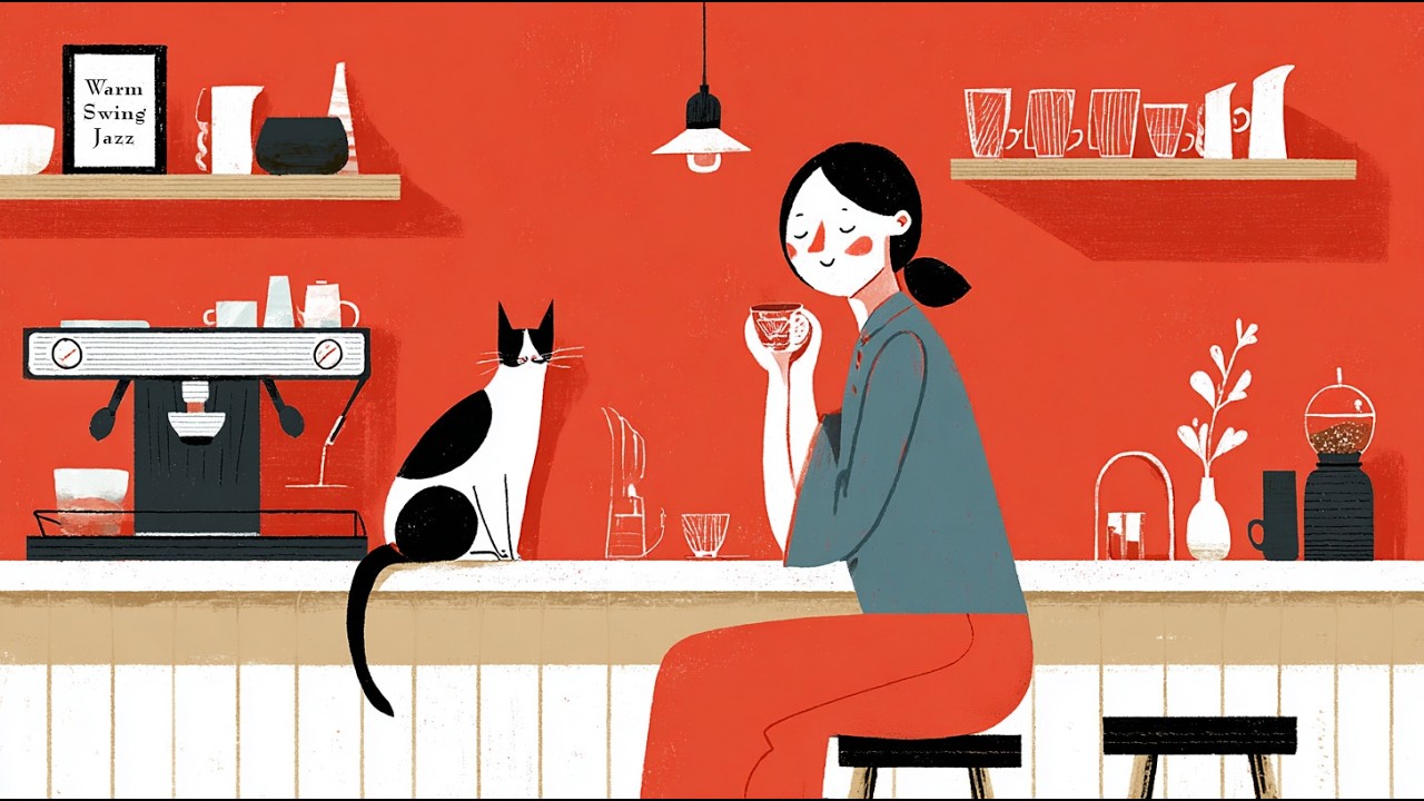 Cozy Sip Swing ☕ Slow & Steady｜1940s Mood｜読書・作業がはかどる、やさしいスウィングジャズBGM