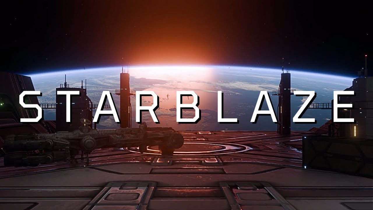 S T A R B L A Z E - A Space Odyssey by Bart Blue (Original Electronic Instrumental) - OFFICIAL VIDEO