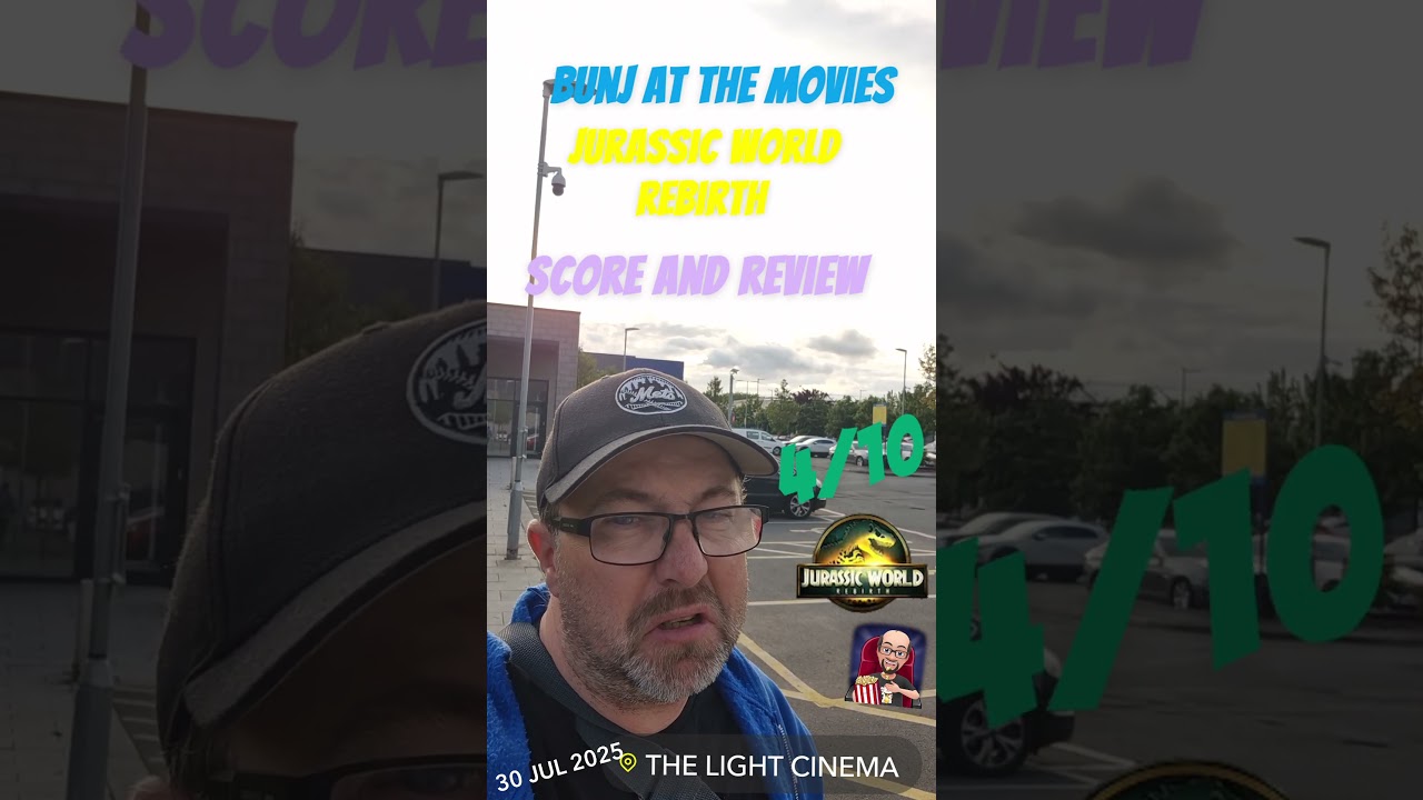 Jurassic world rebirth, review and score #Jurassicworldrebirth #moviescore #moviereview