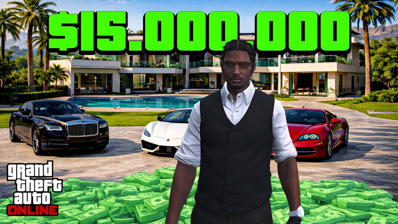 GTA 5 Online’da Sıfırdan Başlayıp Mansion Almaya Çalışmak!