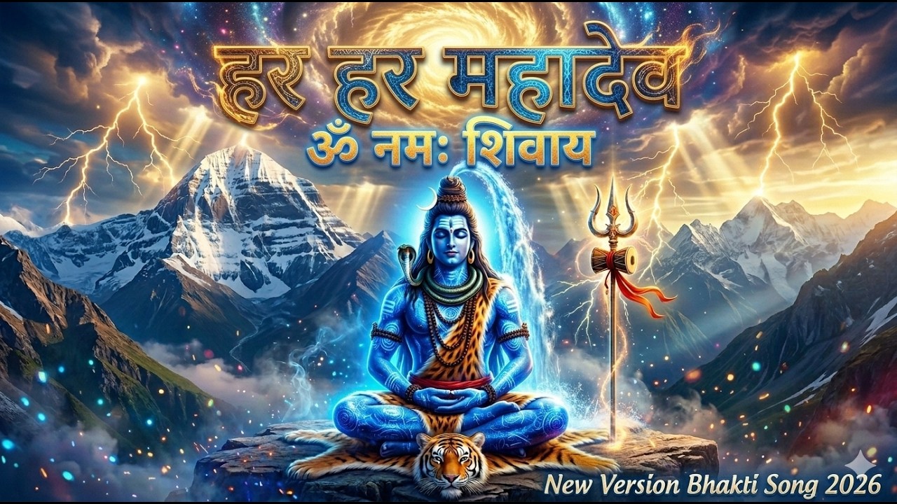 हर हर महादेव | ॐ नमः शिवाय मंत्र | Har Har Mahadev Om Namah Shivaya |  Shiva Bhakti Song 2026