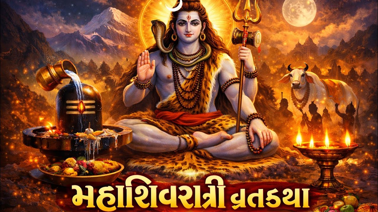 મહાશિવરાત્રી વ્રતકથા | Mahashivratri Vrat Katha in Gujarati