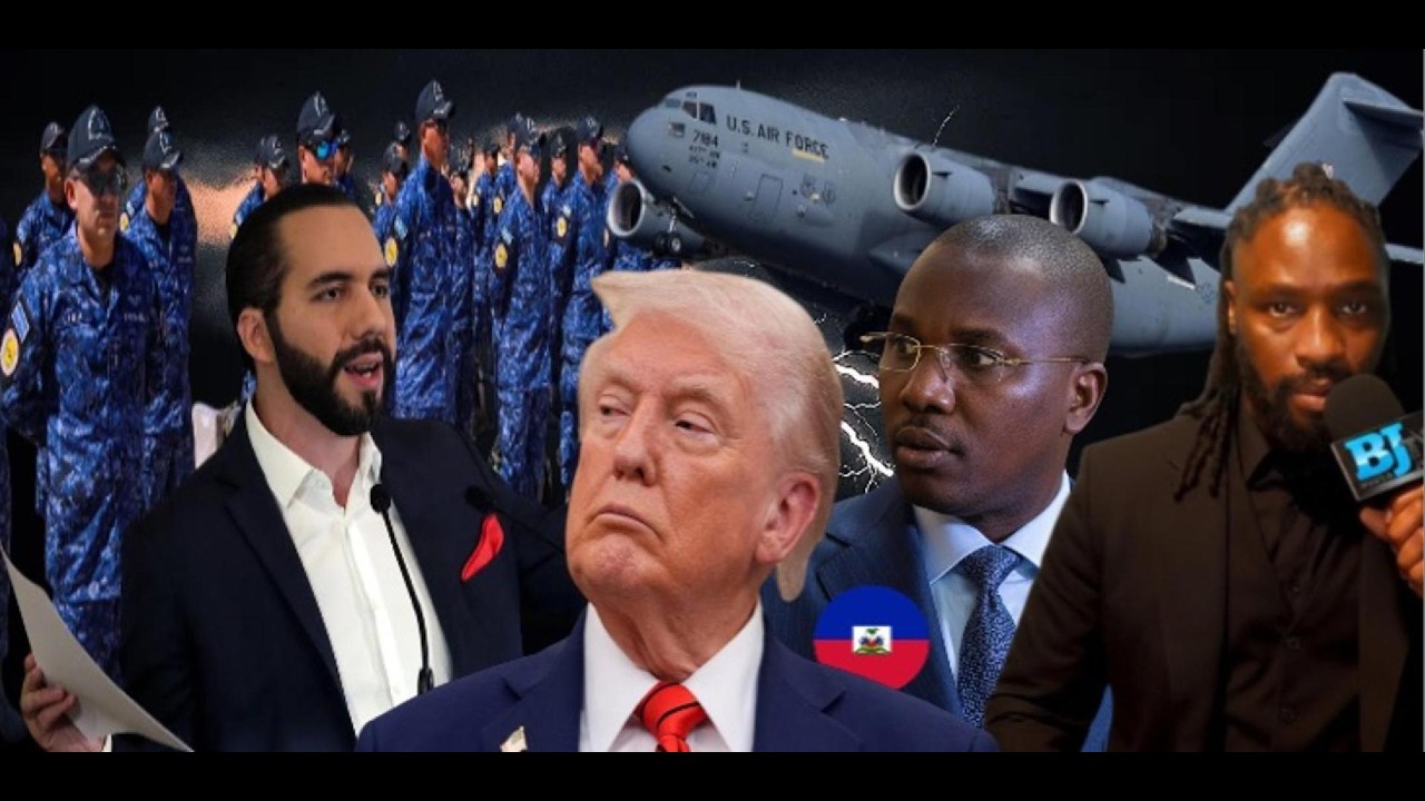 5 AVRIL TRUMP SCOOP MEN SEZISMAN NAYIB BUKELE  KONPLO