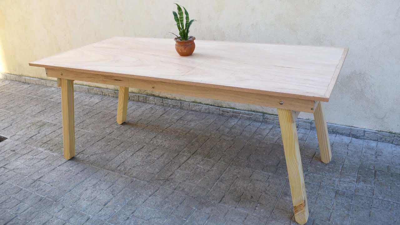 COMO HACER MESA PLEGABLE - PROYECTO MUEBLE (Repost)