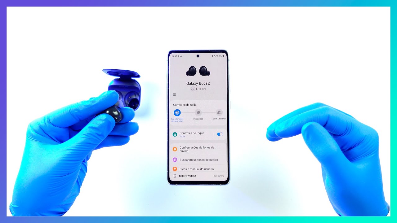 🔵 Galaxy Buds 2 | Unboxing, Funções e Dicas do novo fone bluetooth da Samsung