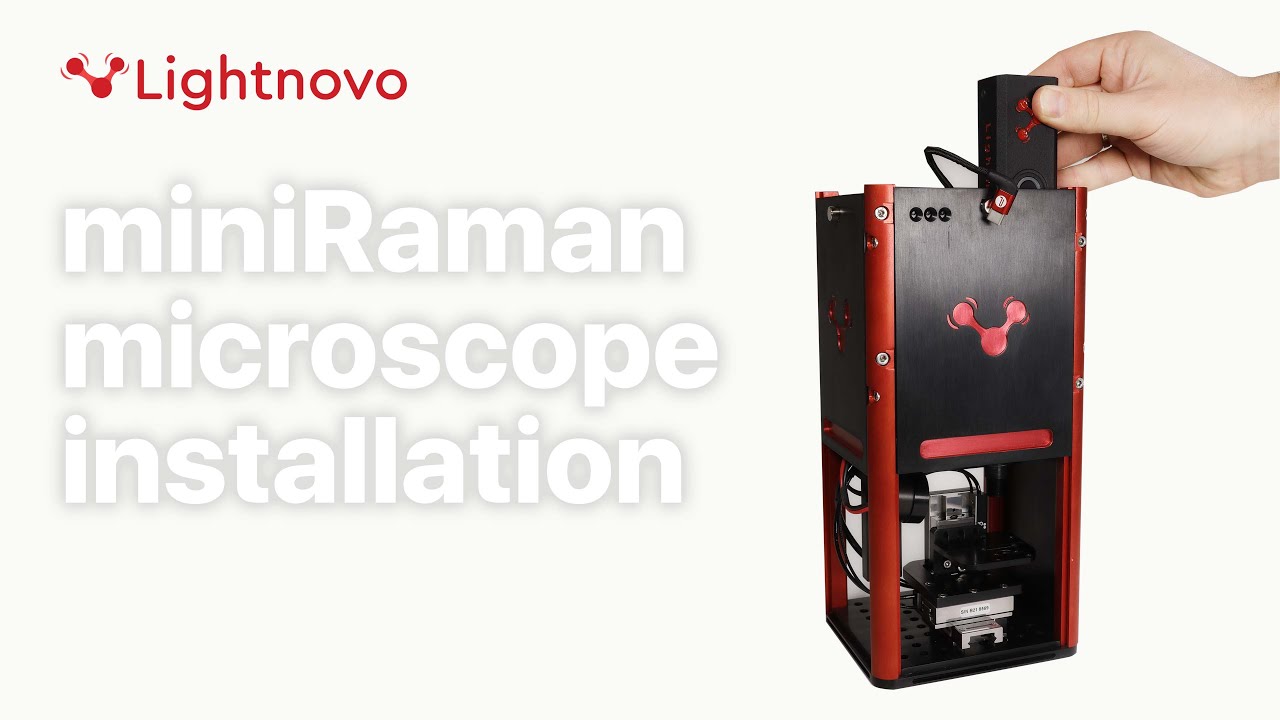 miniRaman microscope installation