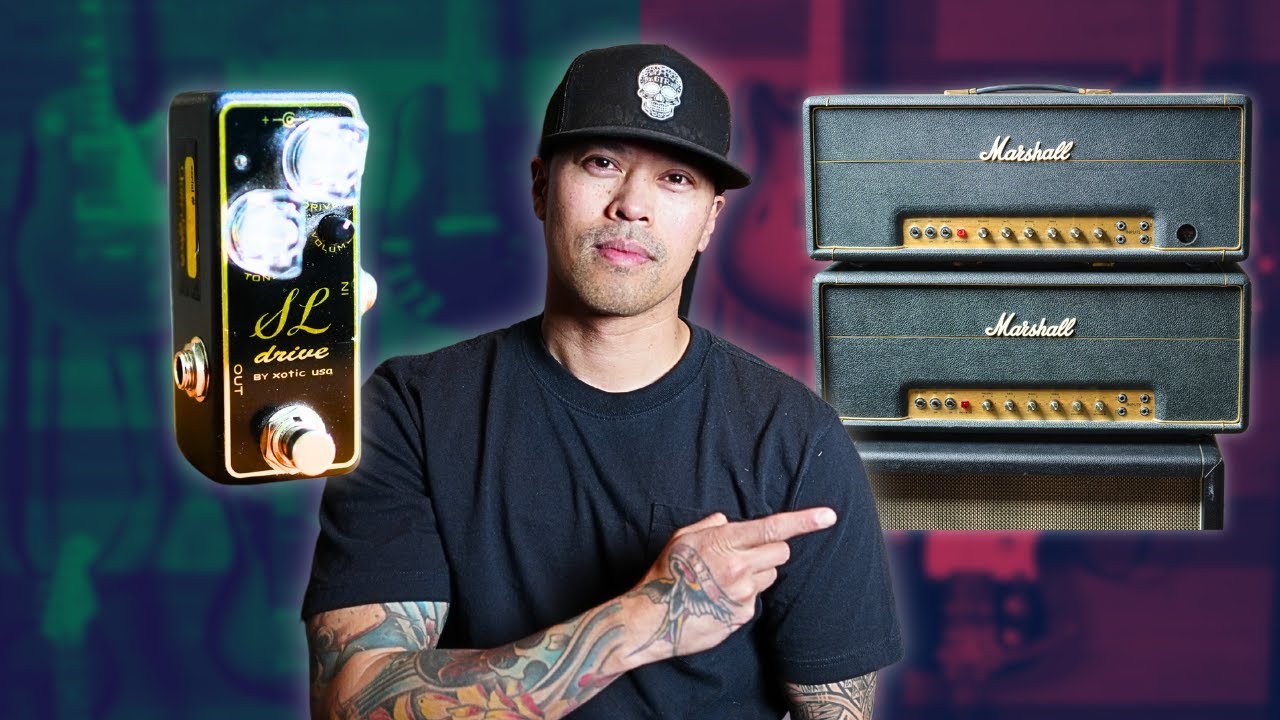 This pedal turns your rig into a Plexi - Xotic SL Drive
