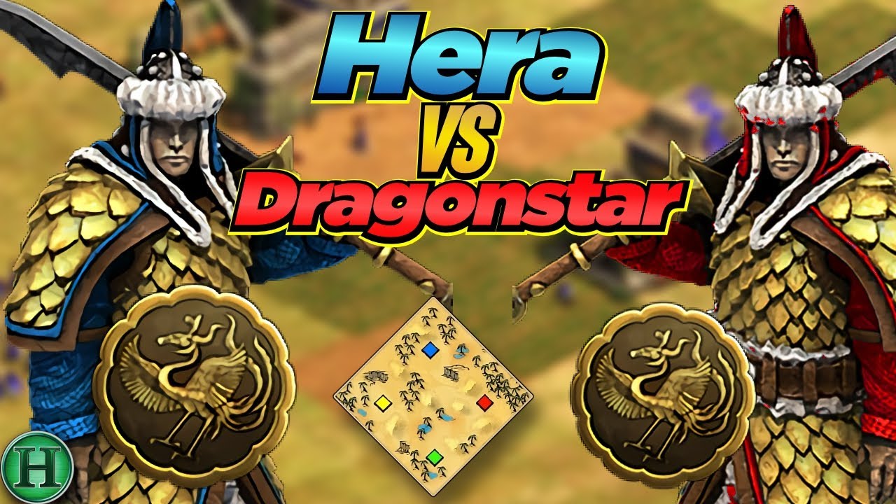 Khitans vs Khitans | 1v1 Arabia | vs Dragonstar | AoE2