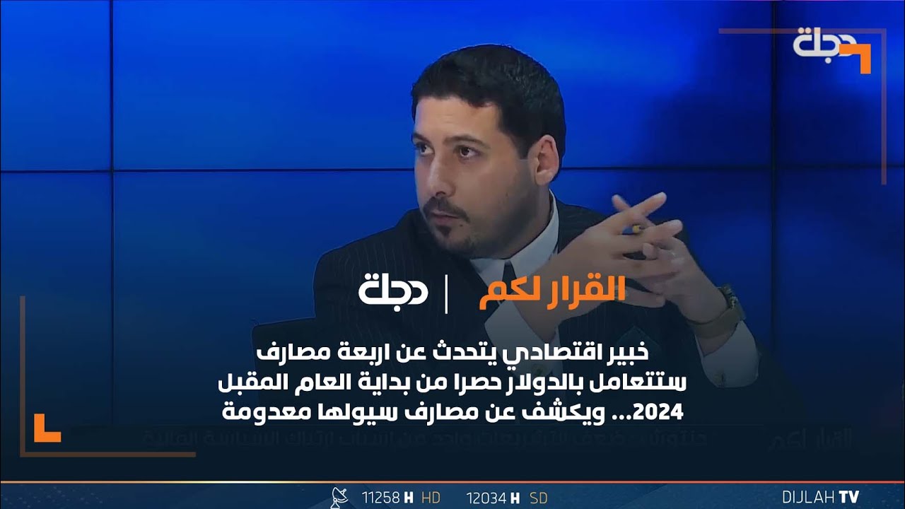 خبير اقتصادي يتحدث عن اربعة مصارف ستتعامل بالدولار حصرا من بداية العام المقبل 2024