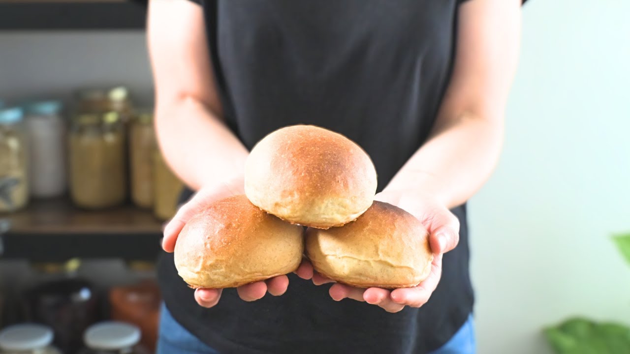 Chifle Pufoase pentru Burgeri | Reteta Pas cu Pas Homemade
