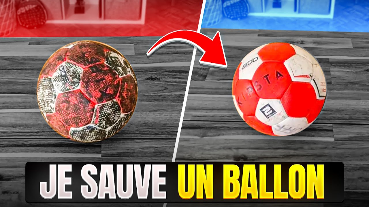 Ce BALLON de HANDBALL n'avait pas été lavé depuis PLUSIEURS ANNÉES💩