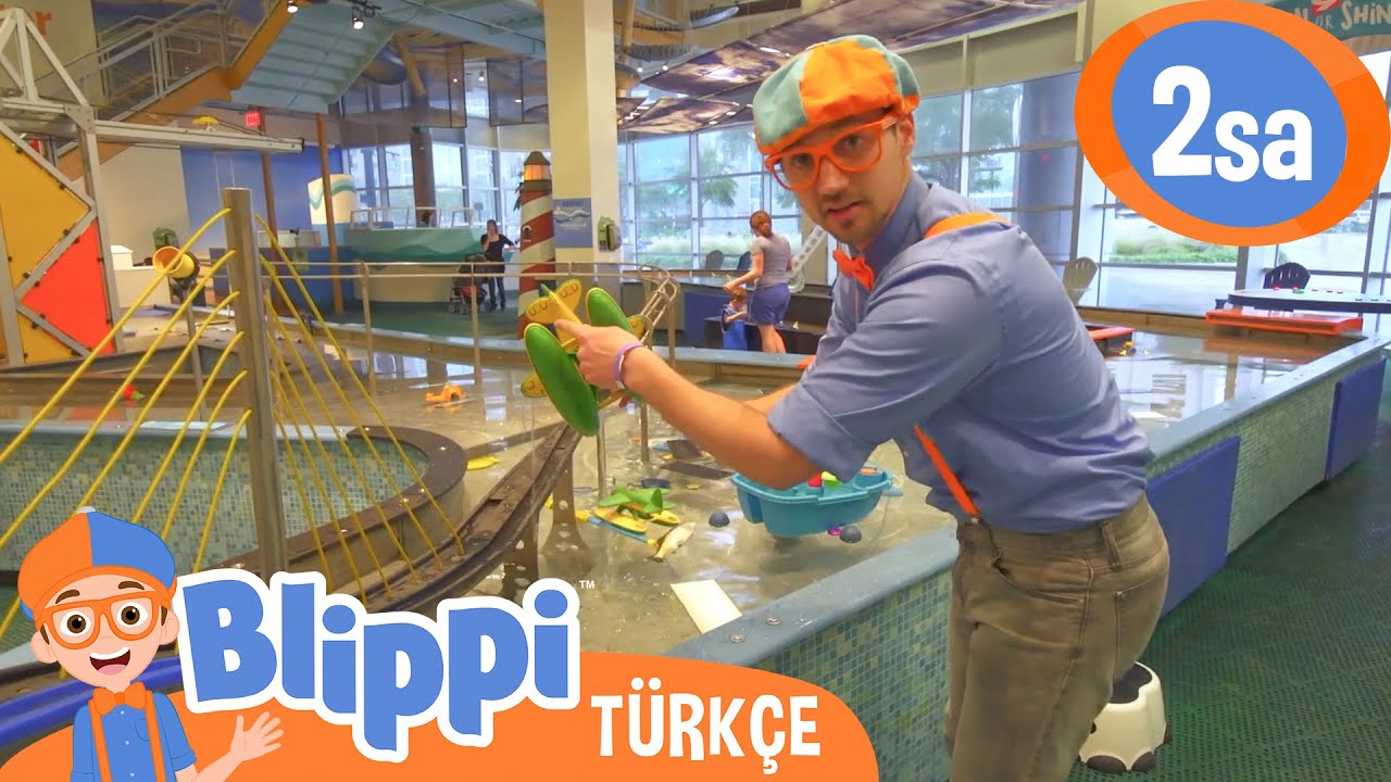 Blippi Bir Çocuk Müzesi Ziyaret Ediyor | BLIPPI | Çocuk Çizgi Filmleri | Moonbug Kids Türkçe