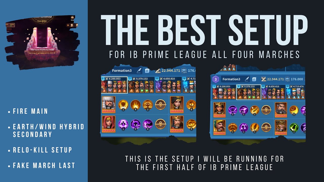ROUND 3: BEST Prime League  | MAIN + SECOND | Tips and Tricks! |  Round 3 IB Prime League Season 2