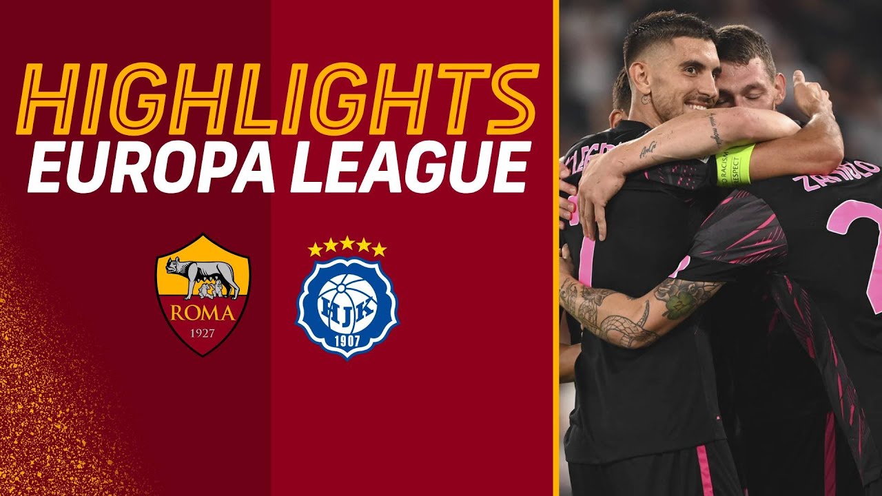 Roma 3-0 HJK | Europa League Highlights 2022-23