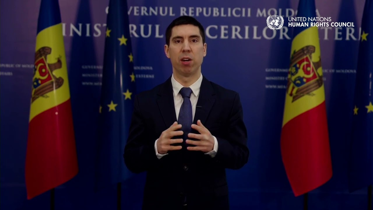Mihai Popşoi, Deputy Prime Minister of the Republic of Moldova | #HRC58